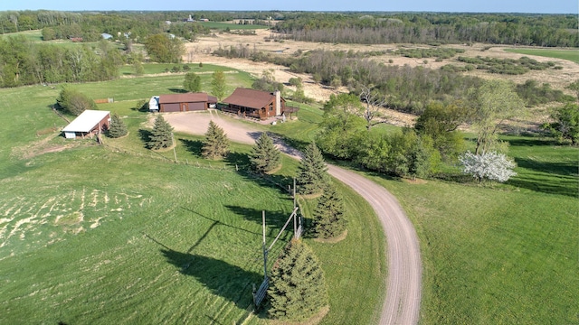2200 405th Ave NW, Braham, MN 55006 - overview of rural landscape