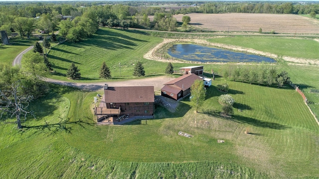 2200 405th Ave NW, Braham, MN 55006 - overview of rural landscape featuring a large body of water