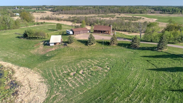 2200 405th Ave NW, Braham, MN 55006 - aerial view of property and surrounding area with rural landscape