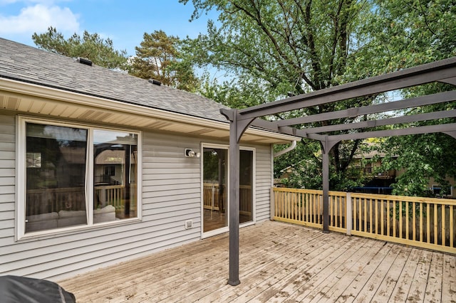 2572 91st Ln NE, Blaine, MN 55449 - deck featuring a pergola