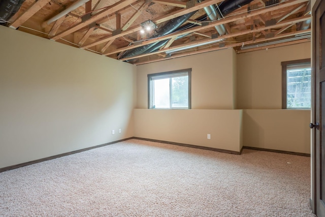12396 67th St NE, Otsego, MN 55330 - basement featuring carpet and baseboards