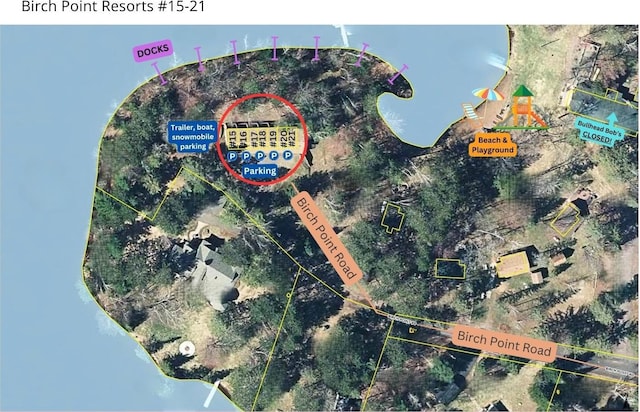 15326 Birch Point Rd, Lenroot Twp, WI 54843 - map / location