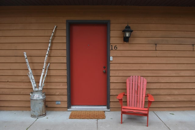 15326 Birch Point Rd, Lenroot Twp, WI 54843 - view of exterior entry