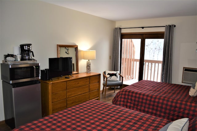 15326 Birch Point Rd, Lenroot Twp, WI 54843 - bedroom featuring access to outside