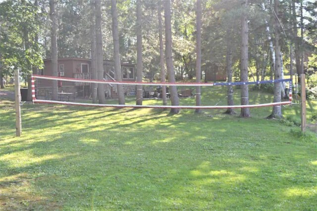 15326 Birch Point Rd, Lenroot Twp, WI 54843 - view of grassy yard