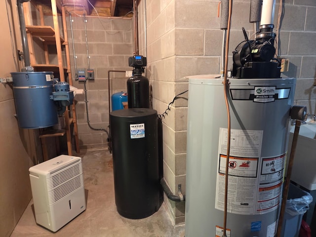 2851 120th Ave SW, Willmar, MN 56201 - utility room with gas water heater