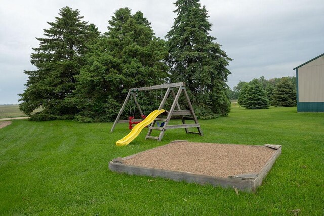 2851 120th Ave SW, Willmar, MN 56201 - view of jungle gym featuring a yard
