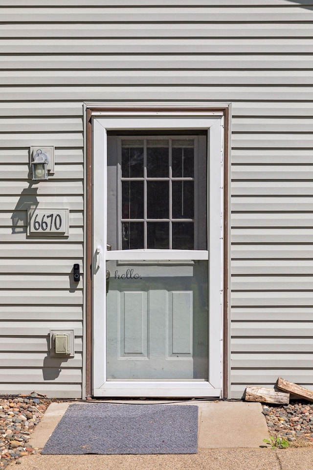 6670 84th Ct N, Brooklyn Park, MN 55445 - view of doorway to property