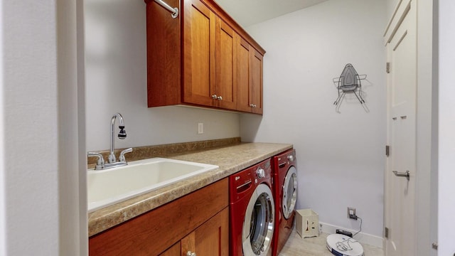 1829 Traders Point Ln SW, Rochester, MN 55902 - laundry room with independent washer and dryer and cabinet space