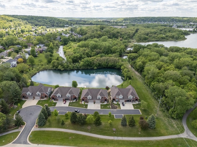1829 Traders Point Ln SW, Rochester, MN 55902 - aerial perspective of suburban area featuring a large body of water