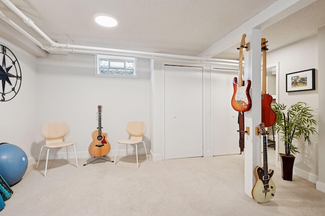 5117 48th St, Edina, MN 55436 - basement with carpet floors and baseboards