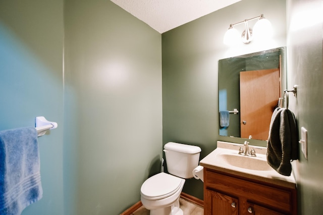 2778 Ridgeview Ln, Red Wing, MN 55066 - half bath with toilet, vanity, and baseboards