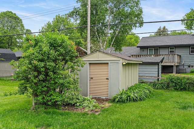 4017 Kentucky Ave N, Crystal, MN 55427 - view of shed with cooling unit