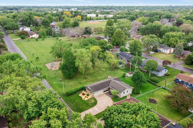 4017 Kentucky Ave N, Crystal, MN 55427 - aerial perspective of suburban area
