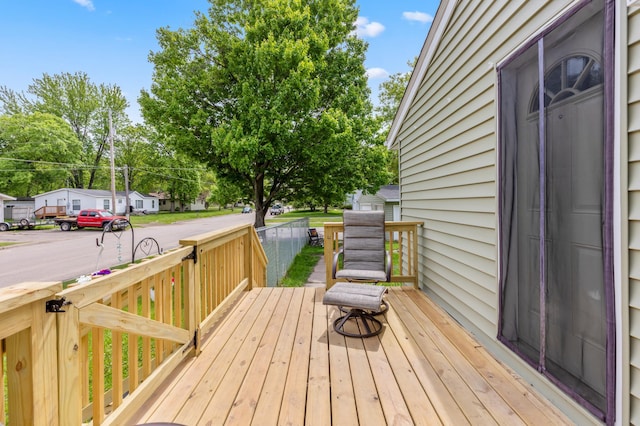 1224 N St NE, Brainerd, MN 56401 - view of deck