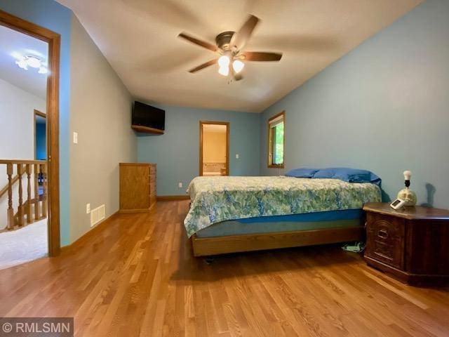23110 Grandview Loop, Long Prairie Twp, MN 56347 - bedroom featuring wood finished floors
