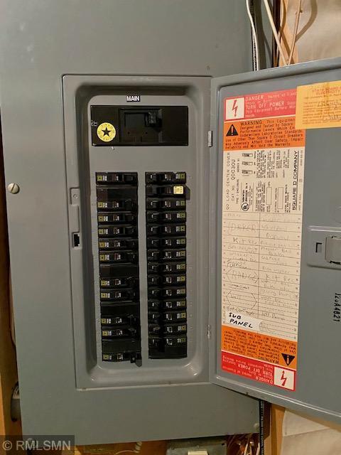 23110 Grandview Loop, Long Prairie Twp, MN 56347 - utilities with electric panel
