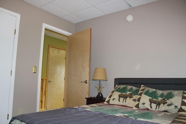1729 Quail Ln NE, Longville, MN 56655 - bedroom with a paneled ceiling