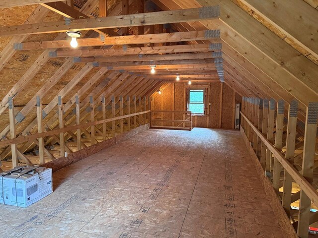 33798 Shady Oak Dr, Foster Twp, MN 56225 - view of unfinished attic