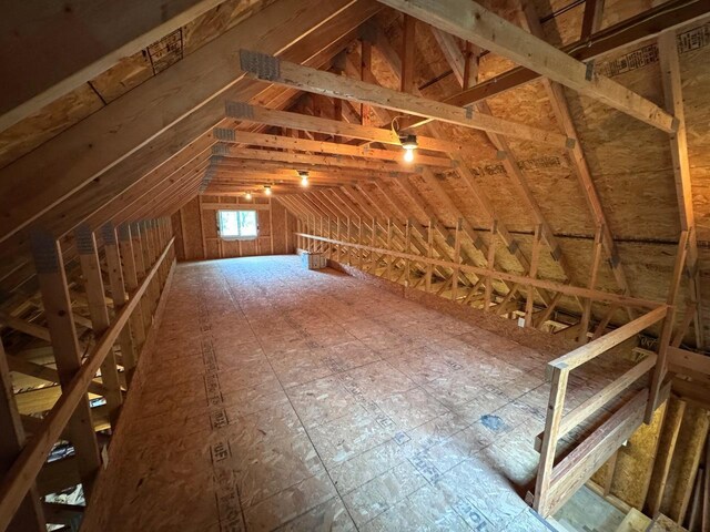 33798 Shady Oak Dr, Foster Twp, MN 56225 - view of unfinished attic