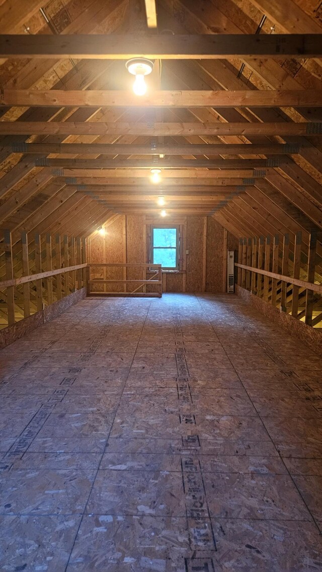 33798 Shady Oak Dr, Foster Twp, MN 56225 - view of unfinished attic