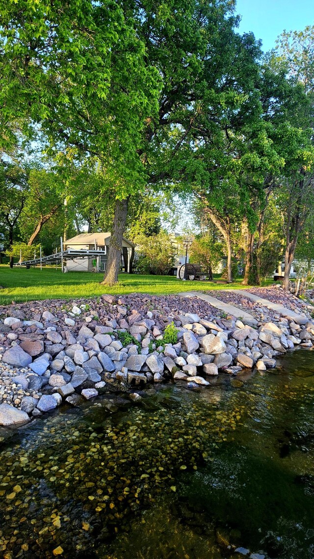 33798 Shady Oak Dr, Foster Twp, MN 56225 - view of yard