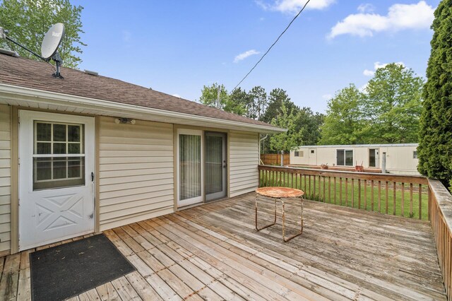3364 85th Ave, Princeton, MN 55371 - view of wooden deck