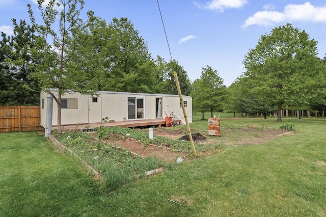 3364 85th Ave, Princeton, MN 55371 - view of yard with a garden and a wooden deck
