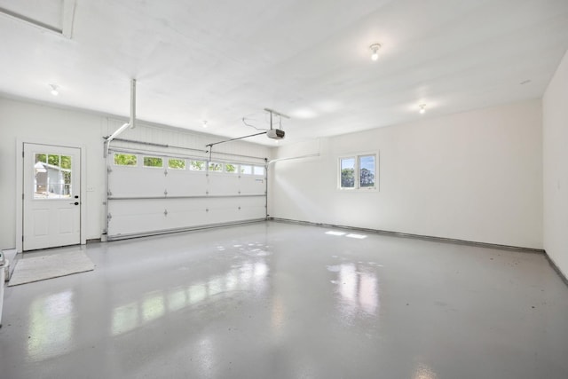67854 217th St, Darwin, MN 55324 - garage featuring a garage door opener
