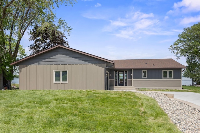 67854 217th St, Darwin, MN 55324 - rear view of house featuring a yard