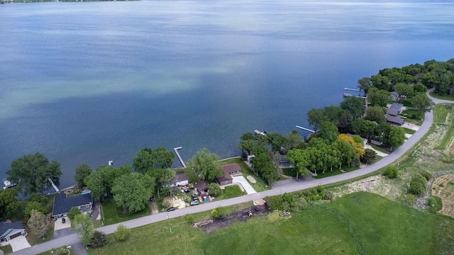 67854 217th St, Darwin, MN 55324 - aerial overview of property's location featuring a large body of water