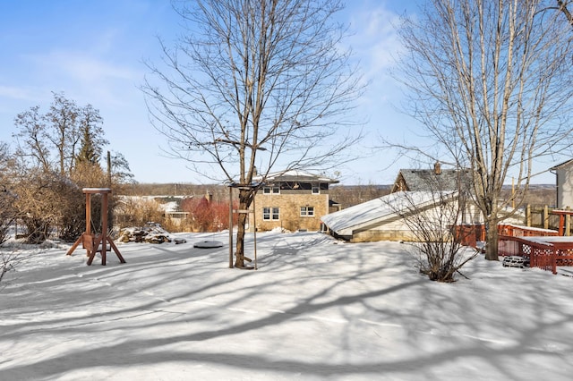 781 7th St, Red Wing, MN 55066 - view of yard covered in snow