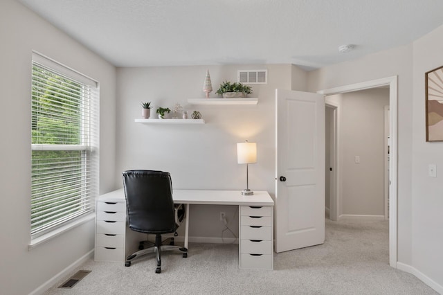 7602 Connie Ln, Inver Grove Heights, MN 55076 - office featuring light carpet and baseboards