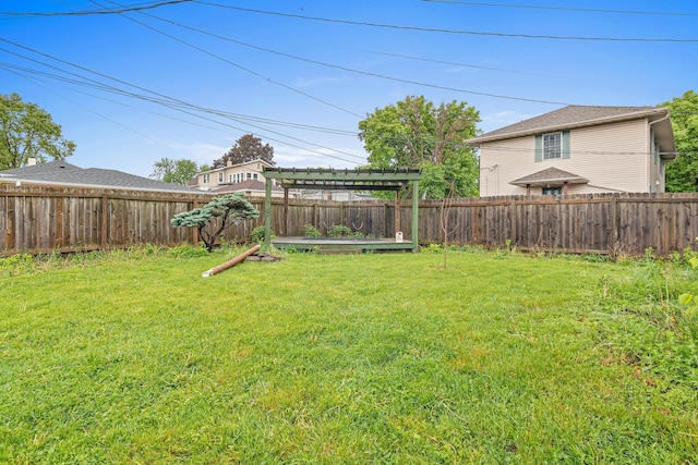 338 Aurora Ave, Saint Paul, MN 55103 - view of yard featuring a pergola