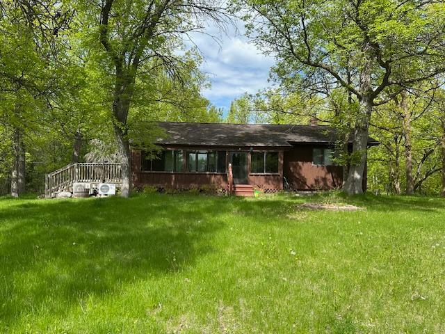26722 Eisenmen Dr, Leonard, MN 56652 - rear view of property featuring a yard