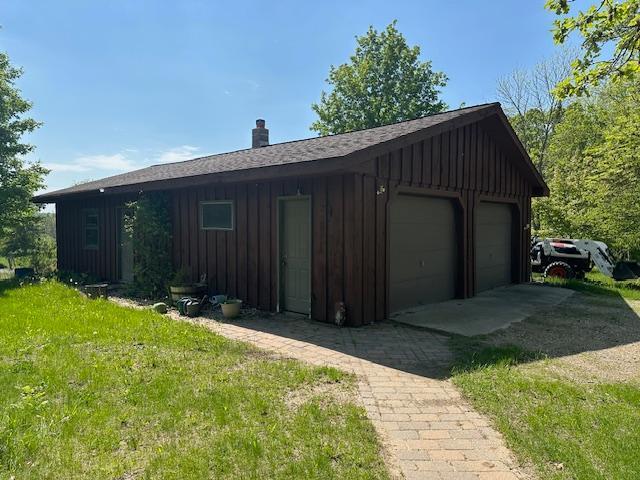 26722 Eisenmen Dr, Leonard, MN 56652 - view of detached garage