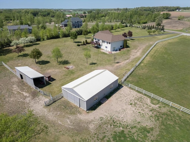 9368 188th Ave NW, Nowthen, MN 55330 - overview of rural landscape