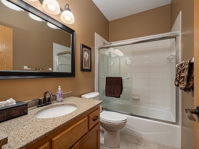 9368 188th Ave NW, Nowthen, MN 55330 - full bath with vanity, tile patterned floors, and enclosed tub / shower combo
