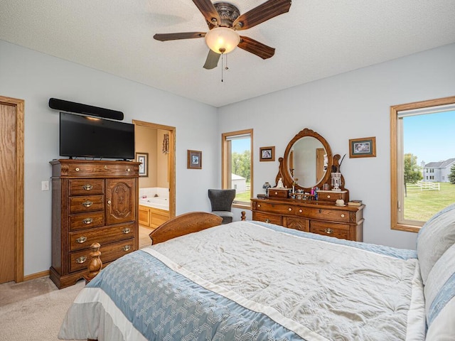 9368 188th Ave NW, Nowthen, MN 55330 - bedroom with light carpet and ceiling fan