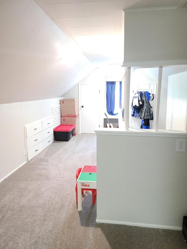 802 19th St SW, Austin, MN 55912 - carpeted bedroom featuring lofted ceiling