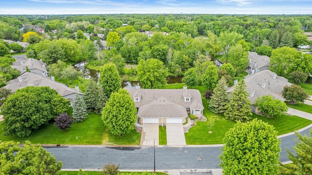 1263 Silverthorn Dr, Shoreview, MN 55126 - aerial view