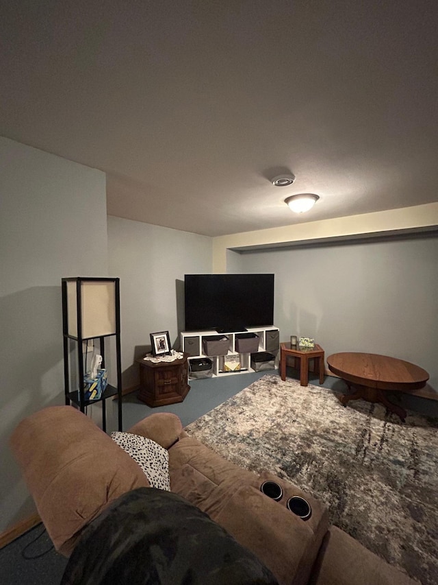 900 Pleasant Ave S, Park Rapids, MN 56470 - carpeted living area with baseboards