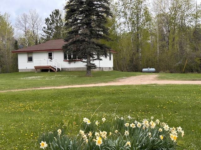 5960 Evergreen Rd, Biwabik Twp, MN 55705 - view of grassy yard