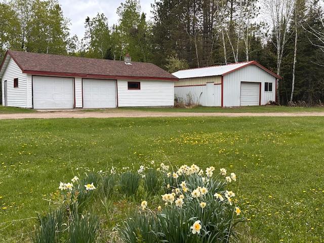 5960 Evergreen Rd, Biwabik Twp, MN 55705 - view of detached garage