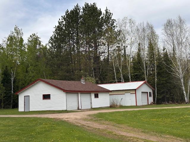 5960 Evergreen Rd, Biwabik Twp, MN 55705 - view of detached garage