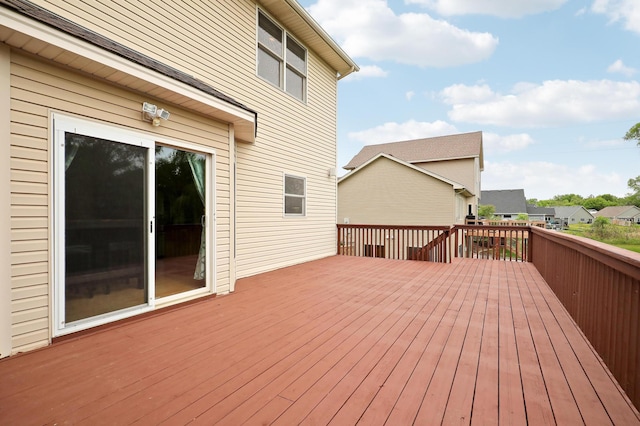 15285 Quinn St NW, Andover, MN 55304 - view of wooden deck