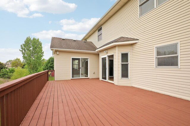 15285 Quinn St NW, Andover, MN 55304 - view of wooden deck