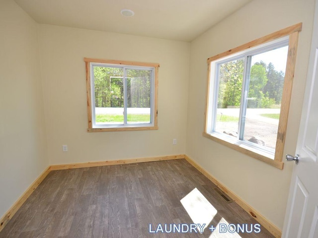 24061 US-71, Park Rapids, MN 56470 - unfurnished room featuring wood finished floors and baseboards