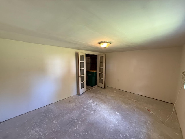 446 Darwin St, Litchfield, MN 55355 - unfurnished room with unfinished concrete flooring