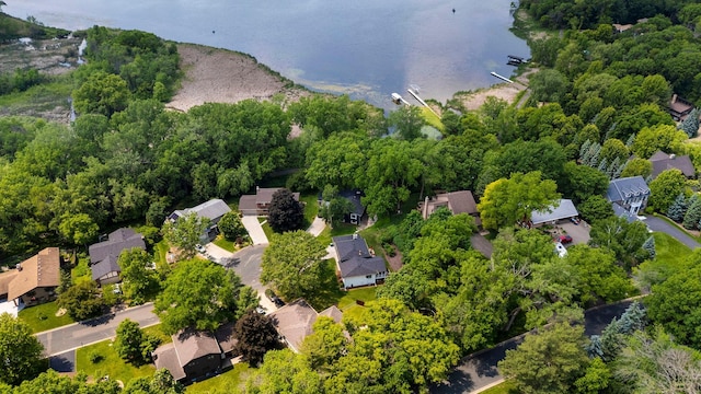 7190 Annapolis Cir, Maple Grove, MN 55311 - aerial view of residential area featuring a large body of water
